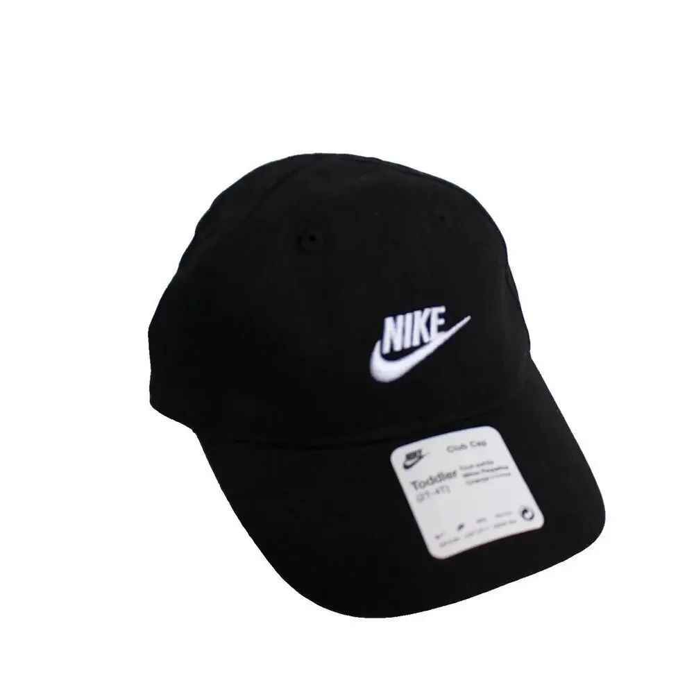 Nike Club Embroidered Logo Adjustable Strapback Baseball Hat Cap Toddler 2T-4T